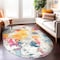 World Rug Gallery Sky Collection Modern Abstract Area Rug 5 ft x 7 ft Oval Multi 232MULTI5OV - alternate 4