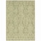 Homeroots 3' X 5' Artichoke Green And Beige Damask Washable Indoor Outdoor Area Rug 616508 - alternate 7