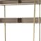 Homeroots 42" Brown and Gold Solid Wood and Metal Sled Ladder Desk 605619 - alternate 9