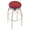 Holland Bar Stool Co 25" Chrome Minnesota Swivel Bar Stool, Accent Ring L8C3C25MinnUn - alternate 1