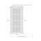 Sartodoors Sliding French Pocket Door 36 x 84 inches with, Planum 0040 Matte Black with White Glass, Kit Trims PLANUM0040PD-BLK-3684 - alternate 4