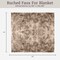 Lavish Home Oversized Ruched Faux Fur Blanket Plush Polyester Faux Fur Queen-Size Throw for Sofas & Beds HT-THROW1-TP - alternate 10