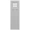 Ekena Millwork True Fit PVC San Antonio Mission Style Fixed Mount Shutters, Primed, 12"W x 79"H TFP001ST12X079PR - alternate 15