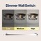 Jonathan Y Lauren 13.25" 2-Light Metal/Glass LED Flush Mount, Oil Rubbed Bronze JYL7446B - alternate 11