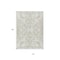 Homeroots 10' X 14' Ivory And Beige Damask Washable Indoor Outdoor Area Rug 614442 - alternate 8