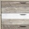 Homeroots 63" Natural and Ivory Solid Wood Six Drawer Double Dresser 518617 - alternate 8