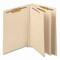 Medical Arts Press Heavy-Duty End Tab Classification Folder, 3in Expan, 2 Dividers, 6 Fastener, Letter, Manila, 15PK 35483 - alternate 4