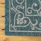 Jonathan Y Charleston Vintage Filigree Textured Weave Teal/Gray 2 ft. x 10 ft. Indoor/Outdoor Runner Rug SMB106F-210 - alternate 8