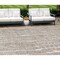 Homeroots 10' X 14' Brown And Ivory Abstract Washable Indoor Outdoor Area Rug 588503 - alternate 1