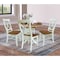 Whitewood Industries Rectangular Extension Dining Table W/ 4 Chairs, 36 in W, 29.3 in L, 48 in H, Parawood, 5 K79-36RXT-C613-4 - alternate 2