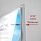 Acrimet Wall Mount Sign Holder Letter Size A3 Clear Crystal Plastic Self Adhesive, 2PK 873.4 - alternate 8