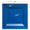 Smarty Had A Party 6.5" Midnight Blue Square Plastic Cake Plates (120 Plates), 120PK 6816-CASE - alternate 10