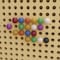 Flash Furniture Bright Beginnings Commercial Grade 512 Piece Peg Accessory Pack for Modular STEAM Walls - Multicolor MK-ME12746-GG - alternate 10