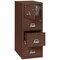 Fireking 4 Drawer, 1 Hr Fire Rated, Vertical, 31" Legal, Safe-In-A-File Brown 4-2131-CBRSF - alternate 5