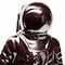 Homeroots Over The Moon Silverplated Astronaut Sculpture 392438 - alternate 9