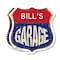 Signmission Bill's Garage, 6 inch X 6 inch, Plastic Sign, 2PK SHI-P-2PACK-6-383-BILL - alternate 1