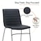Leisuremod Zylar PU Leather Executive Visitor Chair, Office and Conference Chair ZO18BLL - alternate 9