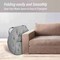 Yssoa Saucer Chair Folding Comfy Moon Chair Faux Fur with Metal Frame Cozy Round Reading Chair for FNCHARFOLDRND30G01 - alternate 6