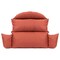 Leisuremod Hanging 2 Person Egg Swing Cushion, Dark Orange ES57C-DOR - alternate 6