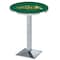 Holland Bar Stool Co 42" Chrome North Dakota State Pub Table, 36" dia. Top L217C4236NDakSt-G - alternate 1