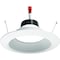 Juno Lighting LEDRetrofitKit, 6in, 700lm, 2700K, Wht, Alum 6RLD G4 07LM 27K 90CRI 120 FRPC WWH M6 - alternate 2