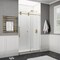 Anzzi 60in x 76in Frameless Shower Door with Sliding in Brushed Gold with Tsunami Tempered Clear Glass SD-FRLS06102BG - alternate 16