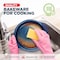 Bakkenamster BAKKEN Kitchen Baking Pan Set, Oven Safe Tray, Up To 450 Deg F, 8PK BKBSBLUE88 - alternate 7