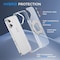 Alpha Digital iPhone 17 Case w/ Magnetic Ring Stand- Full Protection, Soft Flex -360 shockproof IP17-CLEAR - alternate 7