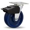 Hamilton Combination Brake Swivel Caster, 6" x 2" Unilast Solid Polyurethane, 1/2" Precision Ball Bearing S-BC-6UYB - alternate 1