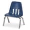 Virco 9000 Series 10" Classroom Chair, Preschool - Kindergarten with Nylon Glides - Navy Seat 9010 - alternate 1