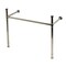 Kingston Brass Stainless Steel Console Sink Legs, Polished Nickel VPB34416 - alternate 1