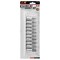 Performance Tool 10 pc. 3/8 in. Dr. SAE Hex Bit Socket Set, Chrome Vanadium, Storage Rail W1387 - alternate 3