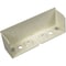 Legrand Blank End, 4000 Series, 1 Channel, 4.75 in W, 1.25 in H, 1.25 in L, Ivory V4010B - alternate 1
