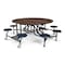 Palmer Hamilton Cafeteria Stool Table 59T122960RD-S8-MTBN - alternate 1