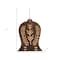 Homeroots Set of Four Brown Handmade Wood Bell Shaped Ornaments, 4PK 548240 - alternate 8