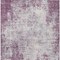 Homeroots 3' X 5' Plum And Ivory Abstract Washable Indoor Outdoor Area Rug 612358 - alternate 8