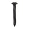 Auveco #8-18 x 1 1/4in Phillips Oval #6 Head Ab with Sems Tapping Screw -Black, 100PK 10654 - alternate 1
