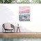 Trademark Fine Art Outdoor Canvas Art Sarah Gesek  'Pink Desert' Wall Art for Patios, or Gardens 1X30928-OC2432WR - alternate 5