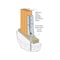 Simpson Strong-Tie Holdown 8.69in H X 3in W 14 Ga. Galvanized Steel Zinc HDU2-SDS2.5 - alternate 6
