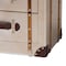 Baxton Studio Naylor Vintage Matte Bronze 3-Drawer Cabinet 250-13872-ZORO - alternate 10