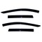 Ventshade Rainguards, Aerodynamic Design, Tape-On, Smoke, Acrylic, Set Of 4 94383 - alternate 1