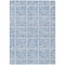 Homeroots 3' X 5' Sky Blue And Denim Blue Medallion Washable Indoor Outdoor Area Rug 589344 - alternate 9