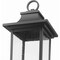 Z-Lite Tiberius 6 Light Outdoor Post Mount Fixture, Black/Clear Seedy, 12 In W x 34 In H 5017PHXLS-BK - alternate 4