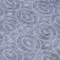 Homeroots 8' Denim Blue Round Geometric Washable Indoor Outdoor Area Rug 607478 - alternate 8