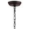 Jonathan Y Ojai 10" 3-Light Iron Classic Modern Pagoda LED Pendant Lantern, Oil Rubbed Bronze JYL7601A - alternate 11