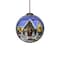 Homeroots Home for Christmas Hand Painted Mouth Blown Glass Ornament 477513 - alternate 1