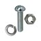 Dottie Assorted Phillips/Slotted Round Head Machine Screw, Hex Nut, & Lock Washer Kit SNWK - alternate 1