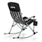 Picnic Time Family Of Brands Seattle Seahawks - Outdoor Rocking Camp Chair, (Black) 805-01-175-284-2 - alternate 1