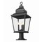 Z-Lite Raphael Sand Black 3 Light Outdoor Pier Mounted Fixture 5029PHBR-533PM-BK - alternate 7