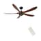 Edendirect Ceiling Fan with Remote Control Multi Speed Reversible Ceiling Fan for Home Commercial Use ZR-W2352P306690 - alternate 1